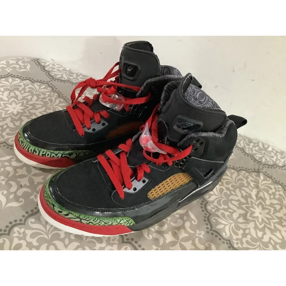Jordan Spizike Men's Sneakers Black/Red Size 8.5